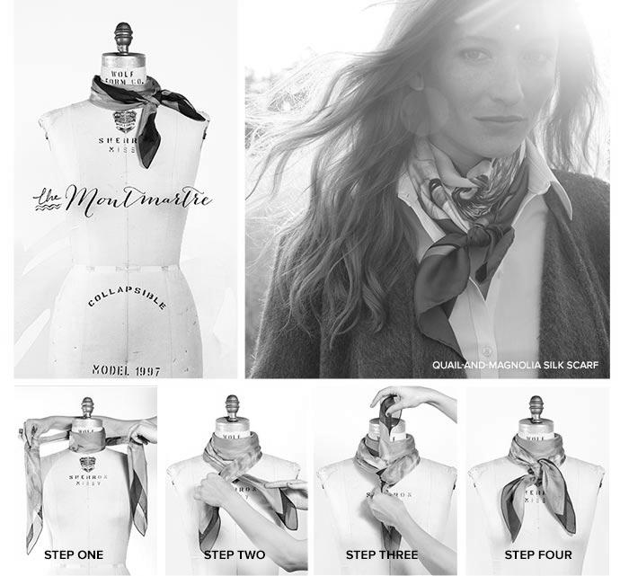 How To Tie A Square Silk Scarf Around Your Neck photo 0