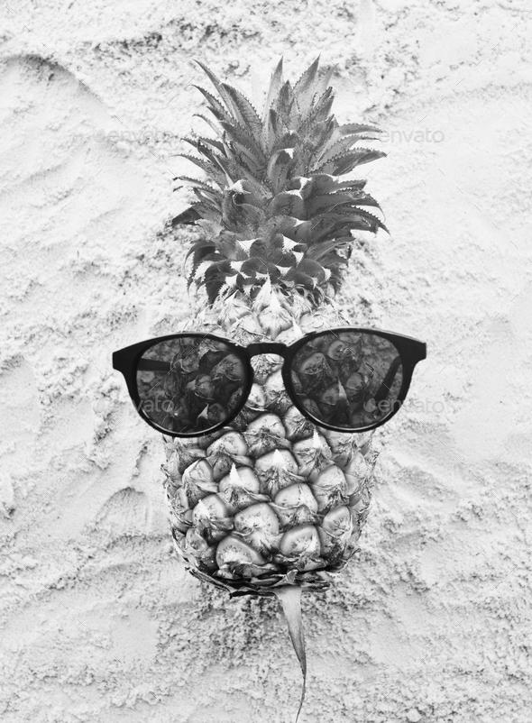 Wearing Sunglasses on Sand photo 1