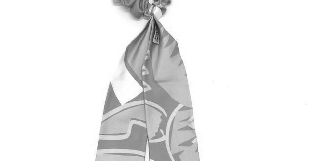 Silk Porter Scarf Scunchie image 0